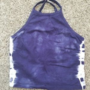 Forever 21 Tie Dyed Crop Top
